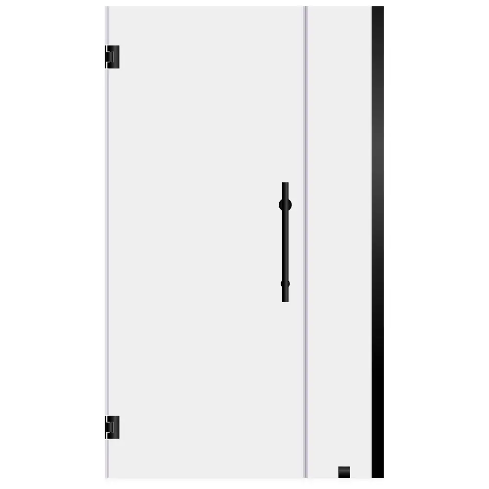 48-49 W x 72 H Swing-Out Shower Door ULTRA-E Non-glossy Black