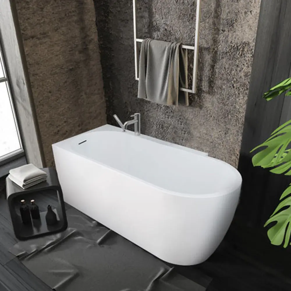 Bamboo Fiber Left-hand corner bath SeriesPro