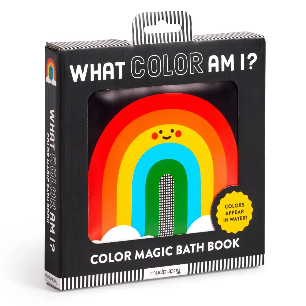 Bamboo Fiber What Color Am I? Color Magic Bath Book