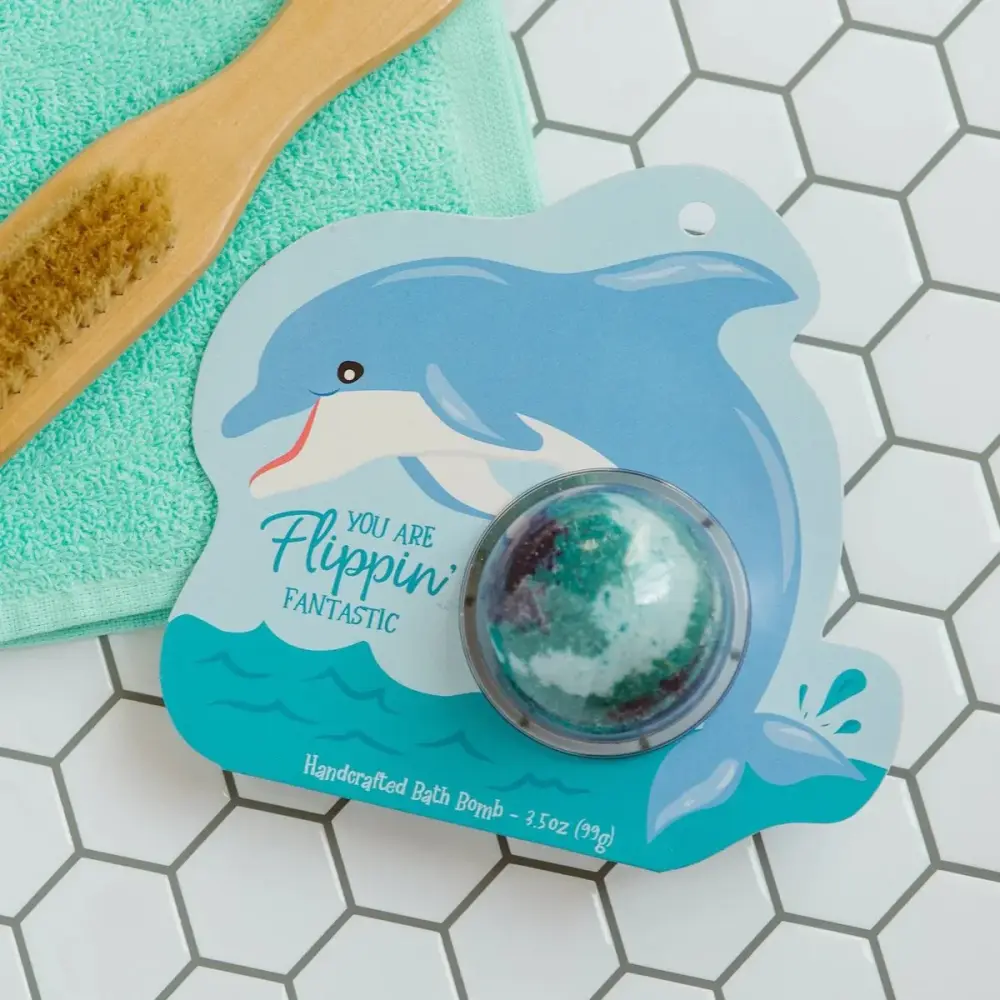 DOLPHIN BATH BOMB Compatible Standard Tubs