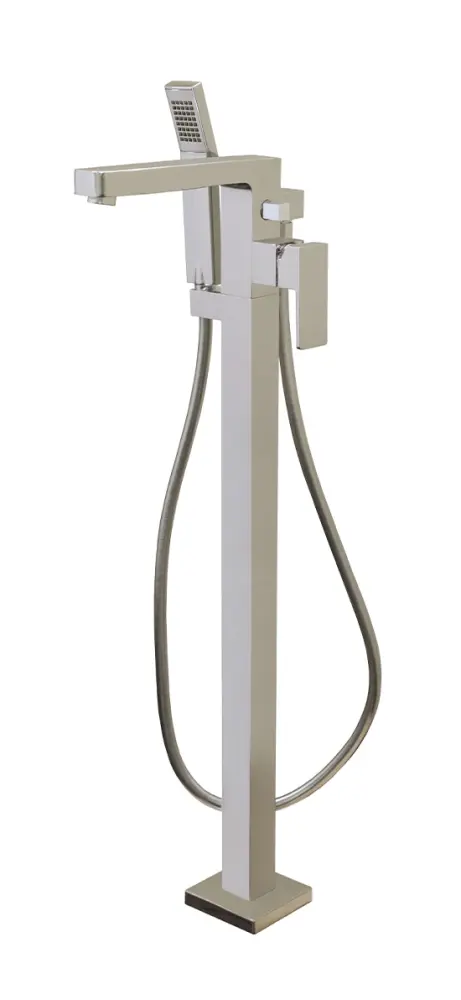 Floor-mounted bath faucet hand shower | 5-Piece Set