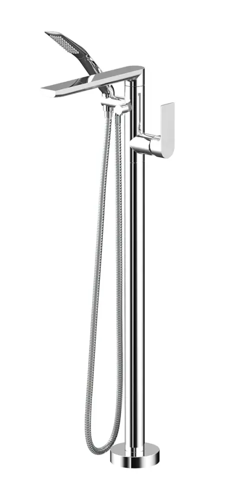 Floor-mounted bath faucet hand shower Small Bathrooms