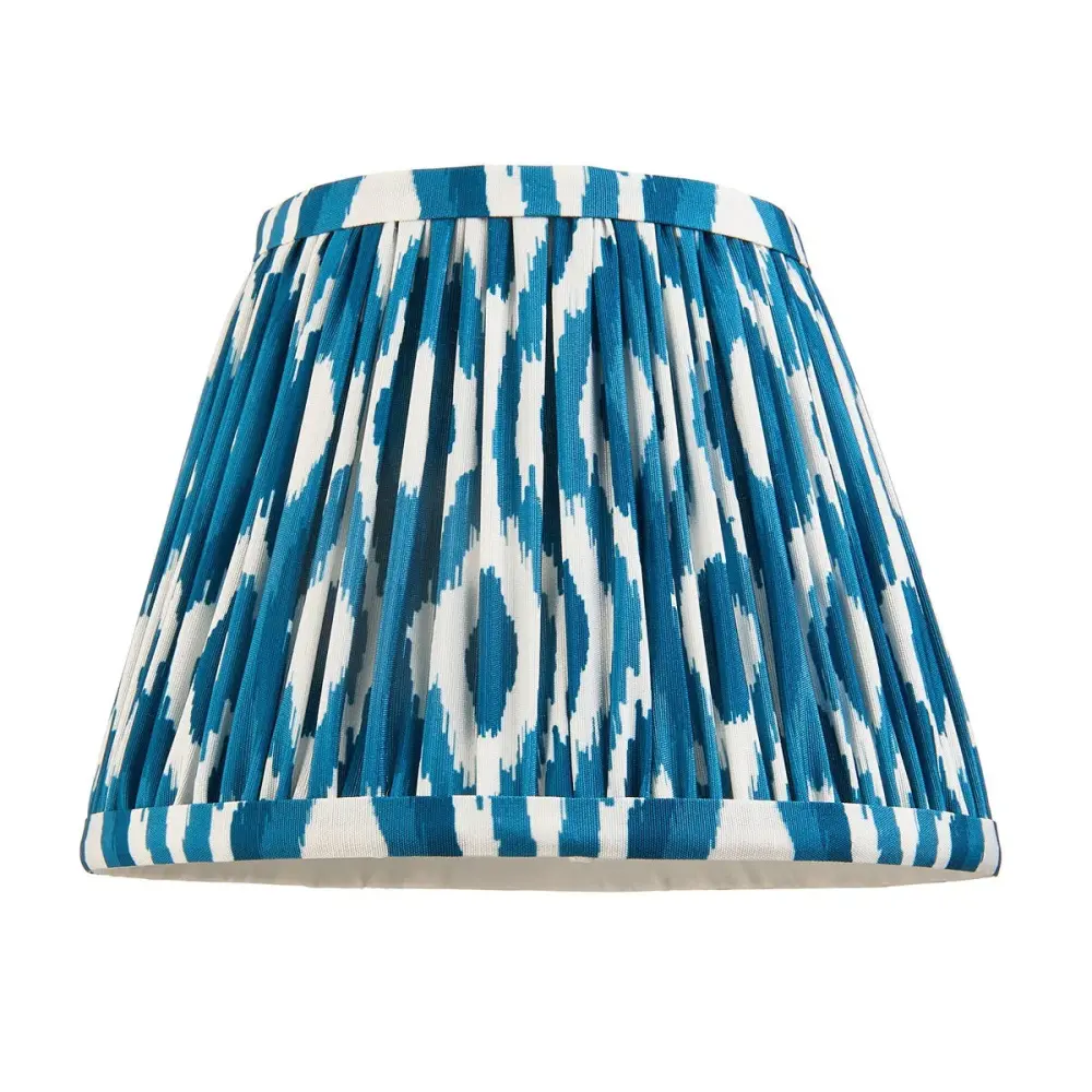 Ikat Shade 20cm - Marlin Azure Fabric