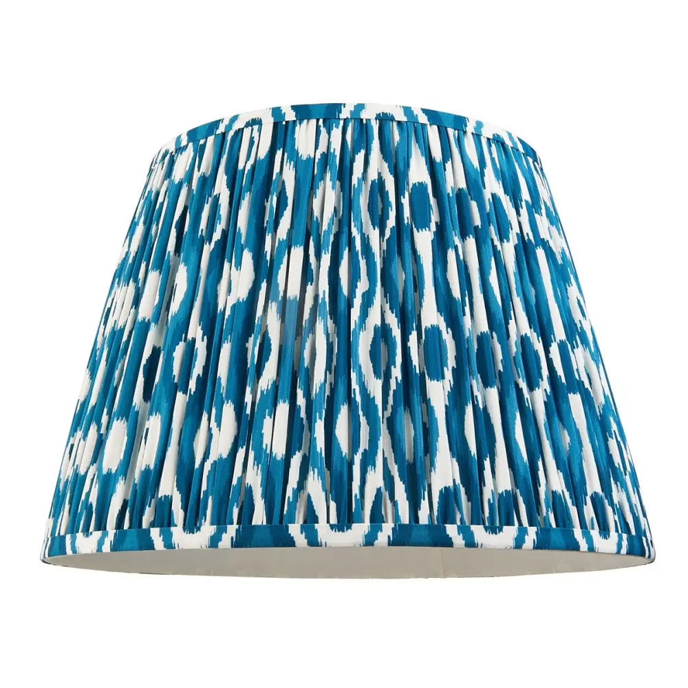 Ikat Shade 40cm - Marlin Sapphire Fabric