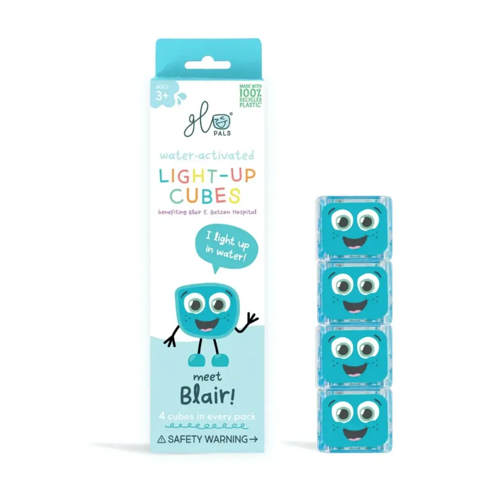 Light-Up Cubes Bath - Blair 4 Hooks