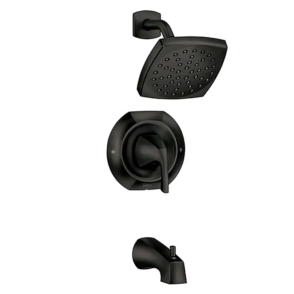 Lindor Posi-Temp Tub / Shower, Matte Midnight