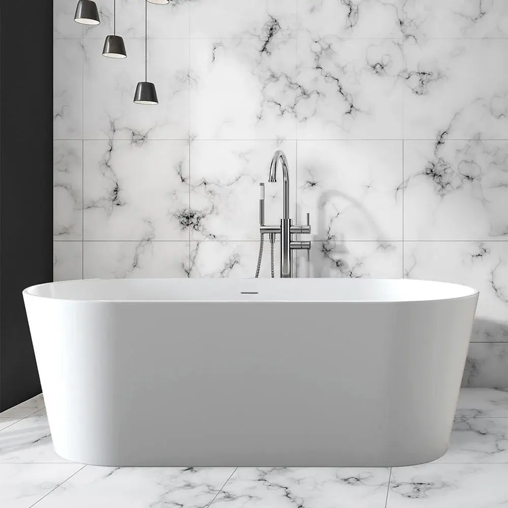 Natural Loofah PROseries Freestanding Bathtub