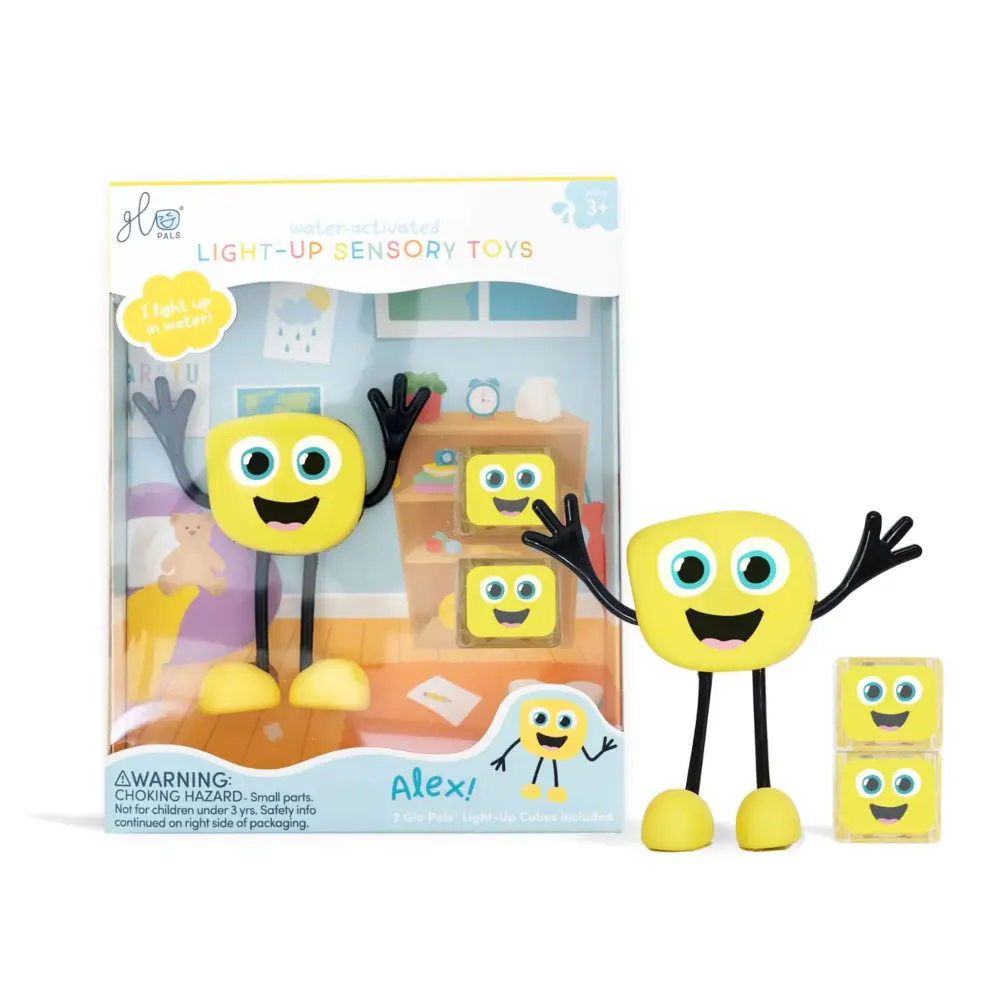 Non-Slip Shower Luminous Character Bath - Alex