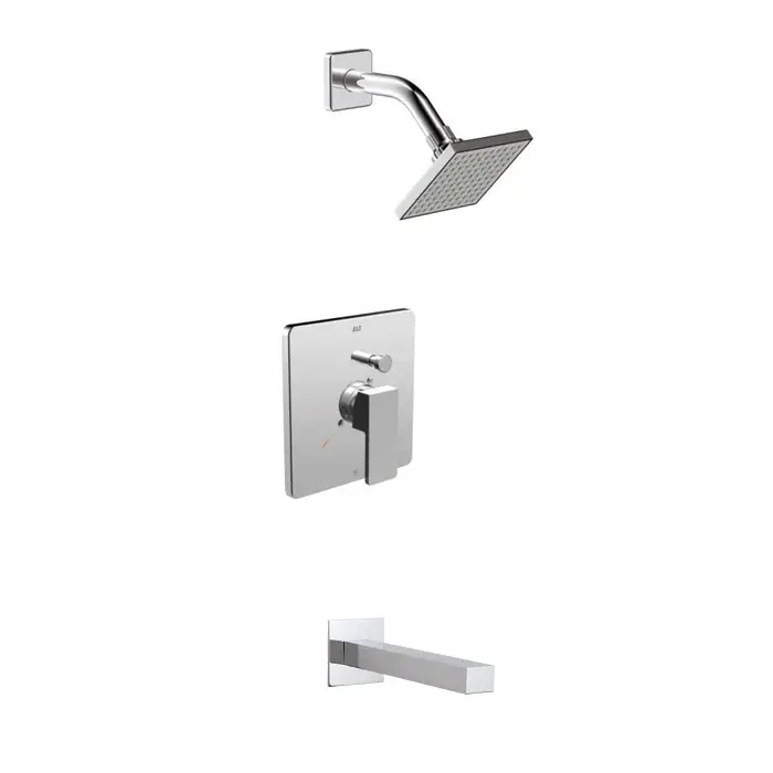 Quick-Dry Microfiber RIGA pressure-balanced bath/shower system