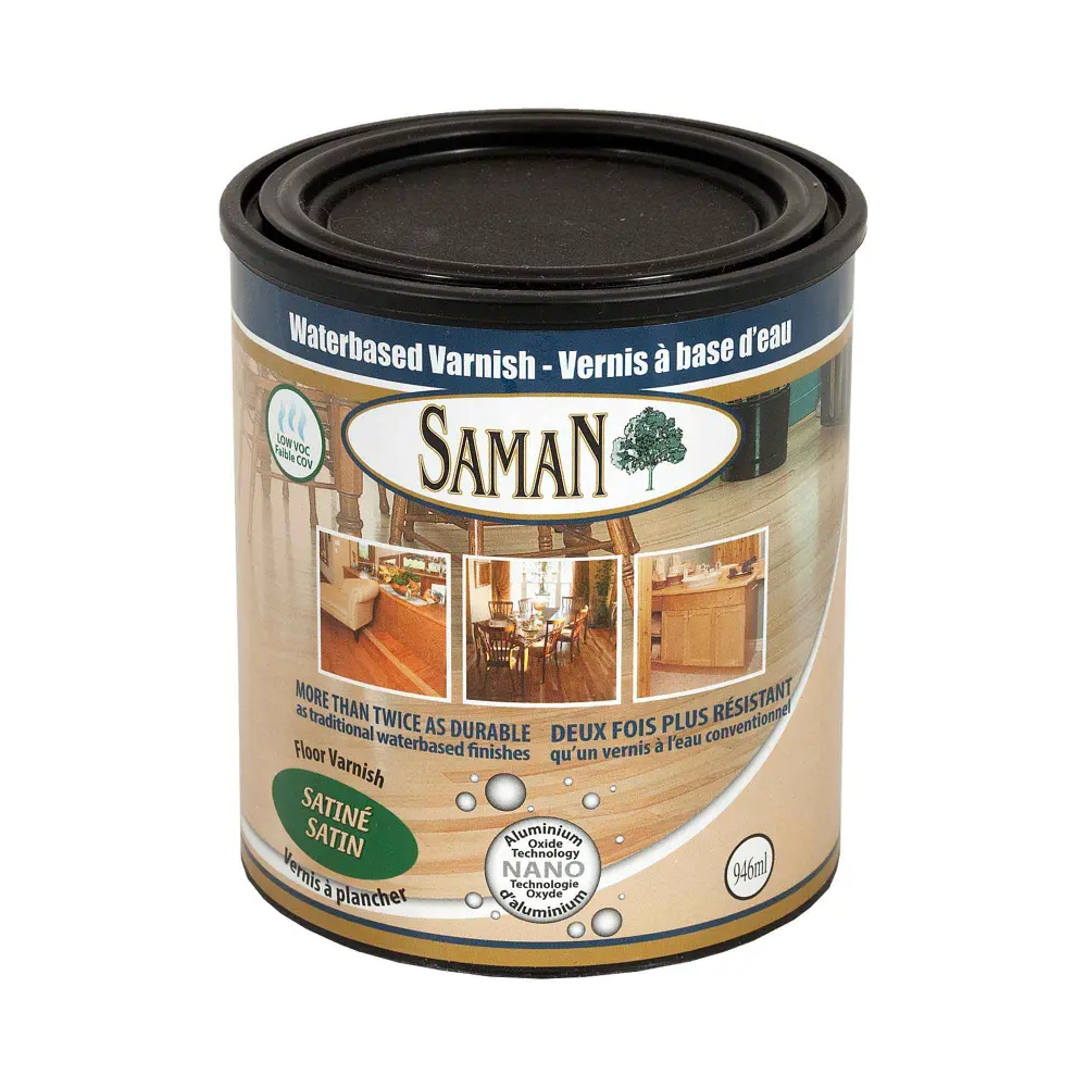 Satin Water Based Varnish, 946 ml