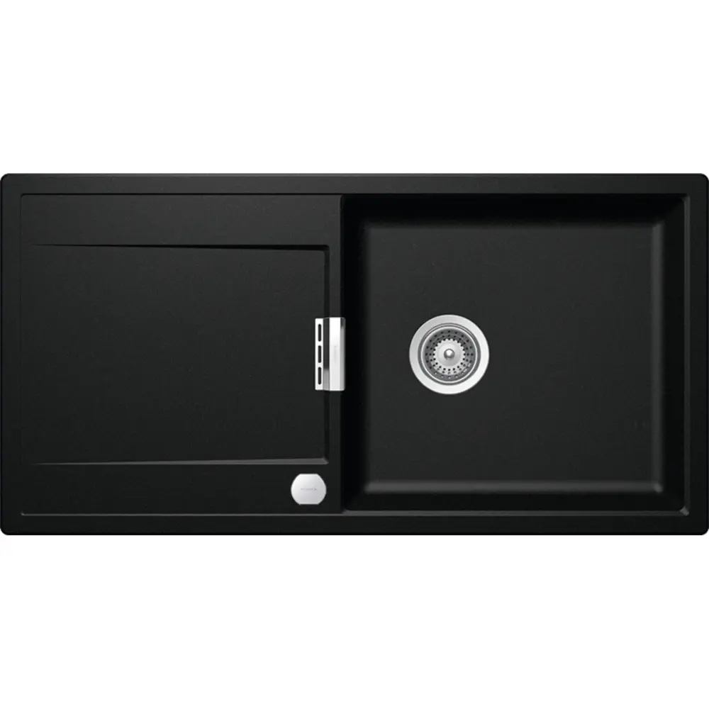 SCHOCK: Built- sink Mono D-100 Jumbo, made CRISTADUR®/CRISTADUR® GREEN 87491 100 cm