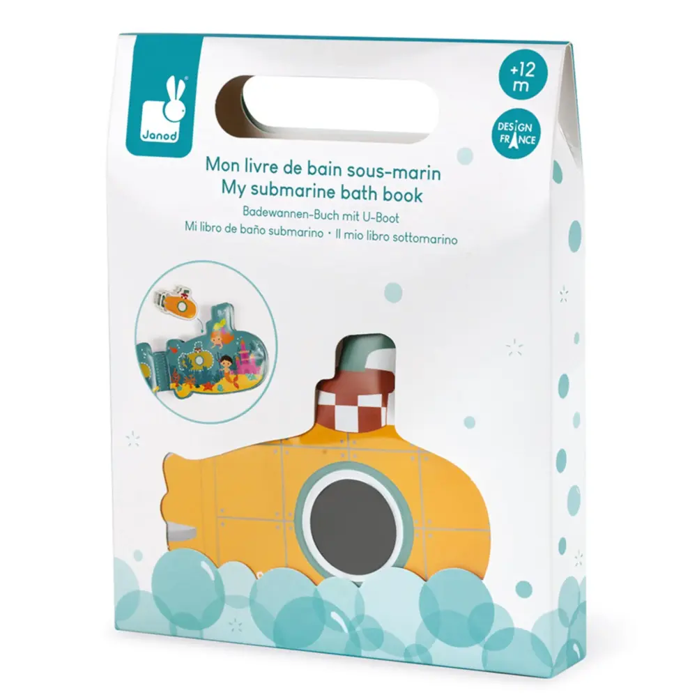 Submarine Bath Book Baby Shower