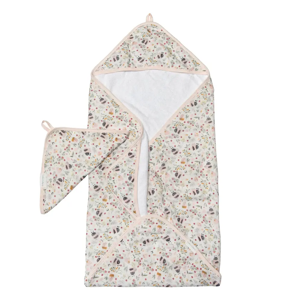 Hooded Towel Place - Bumble Bees