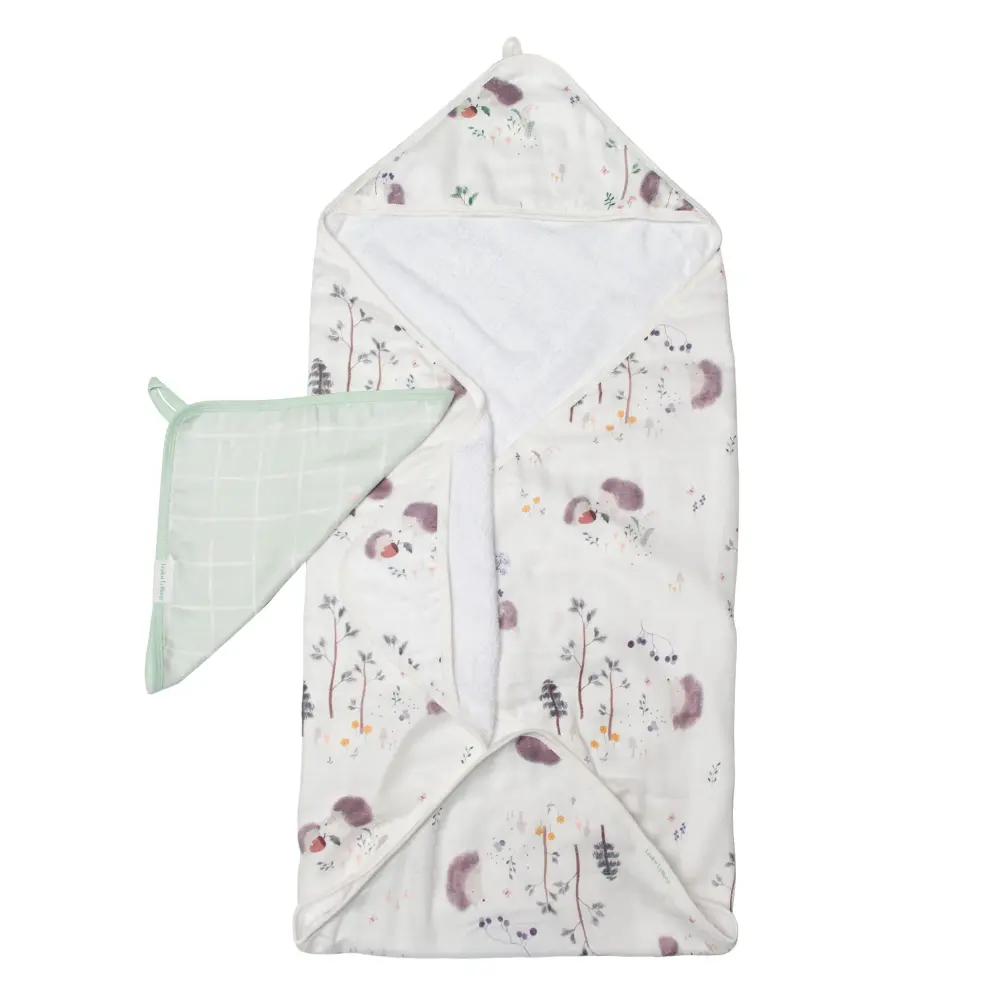 Hooded Towel Place - Hedgehogs