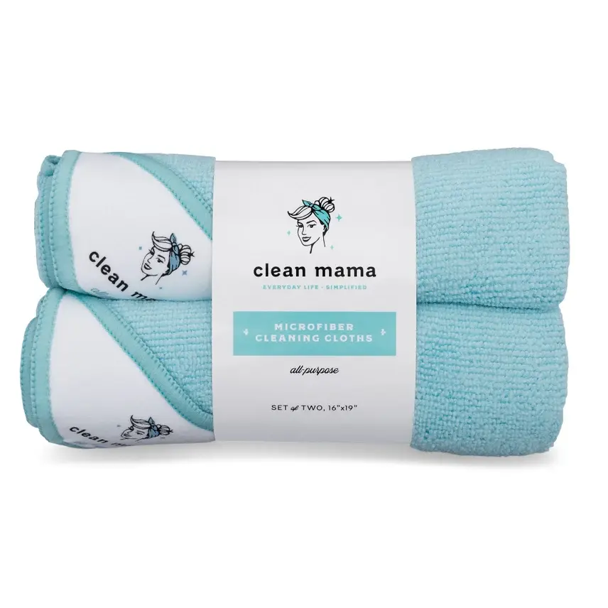 Unstained Mama Clean Mama Utility Towel Set 2 - Aqua