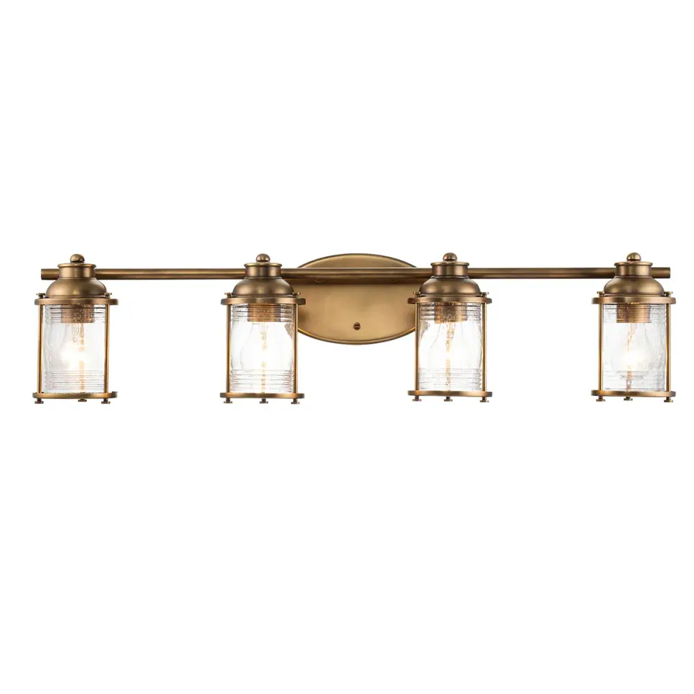 Ashland Bay 4 Light Wall Light - Warm alloy