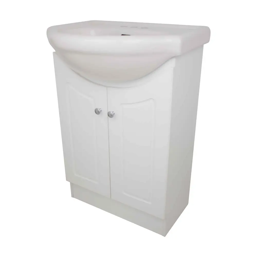 Bathroom Vanity Vitreous China Top All Pearl, 17-1/2" x 11" x 33"