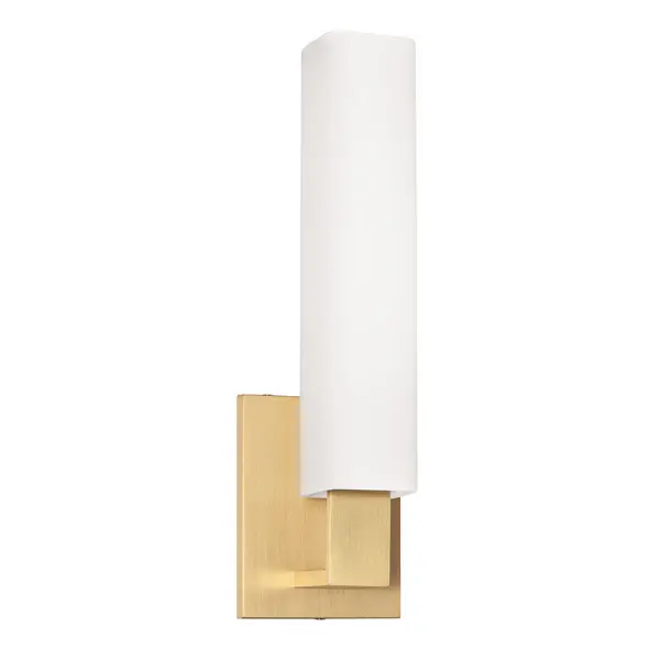 Livingston 1 Light Bath Bracket - Aged Warm alloy