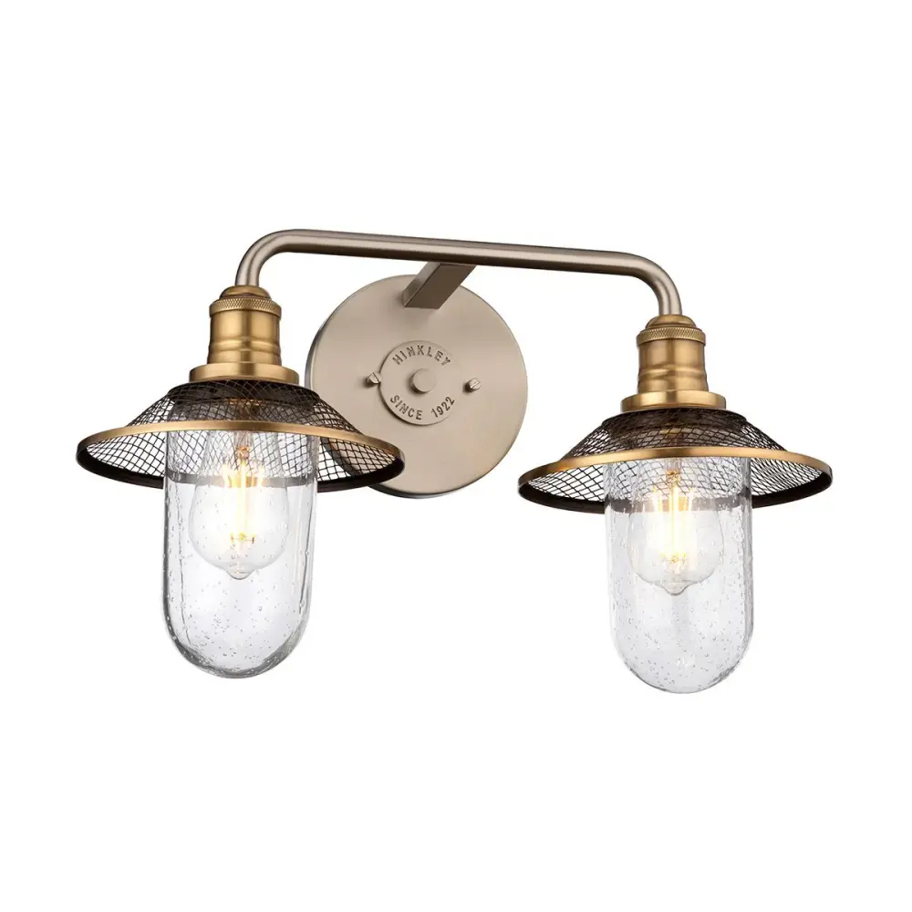 Rigby 2 Light Wall Portable - Antique Nickel