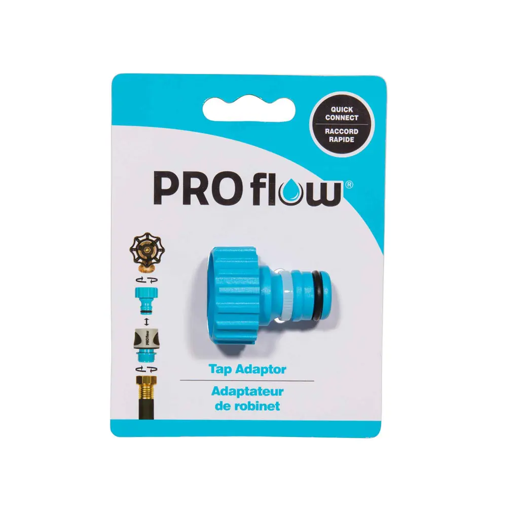 Universal Plastic Faucet Adapter 12 mm, Cobalt