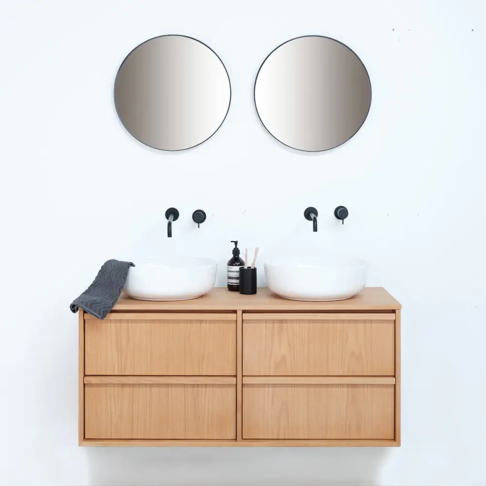 Bathroom furniture oak 120 cm - Alexis II