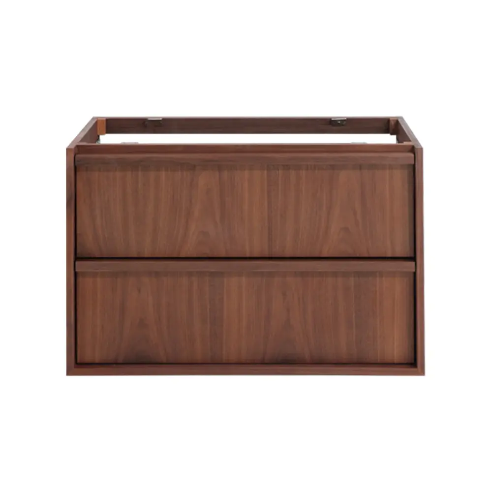 Bathroom set Fien - Walnut - 80 cm