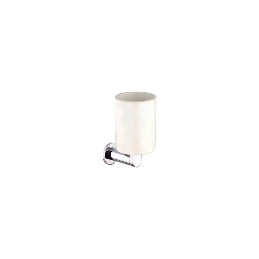 Carmen Wall Mounted Tumbler And Holder - Chromium