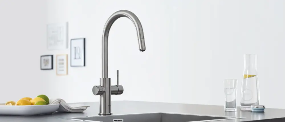 GROHE Blue glass carafe