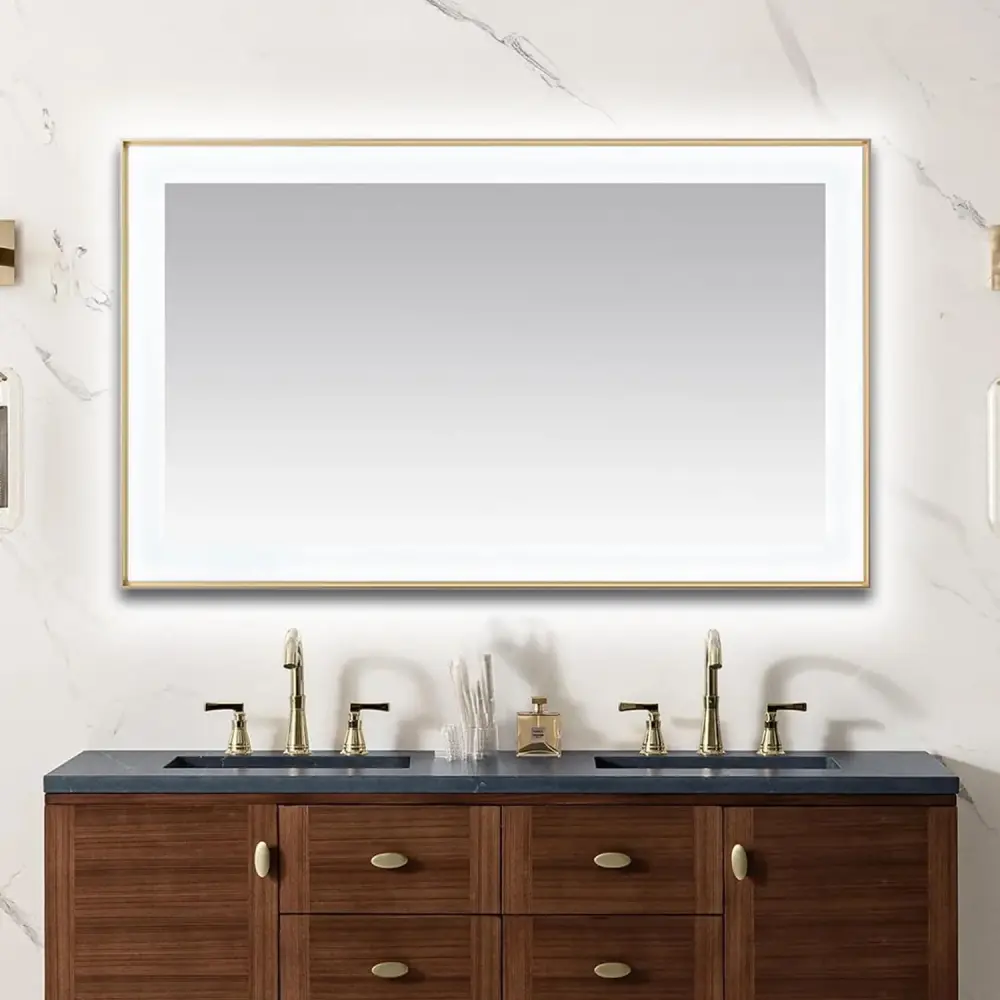 Aquadom Lexington 60"x36" LED Lighted Slender Frame Mirror Defogger