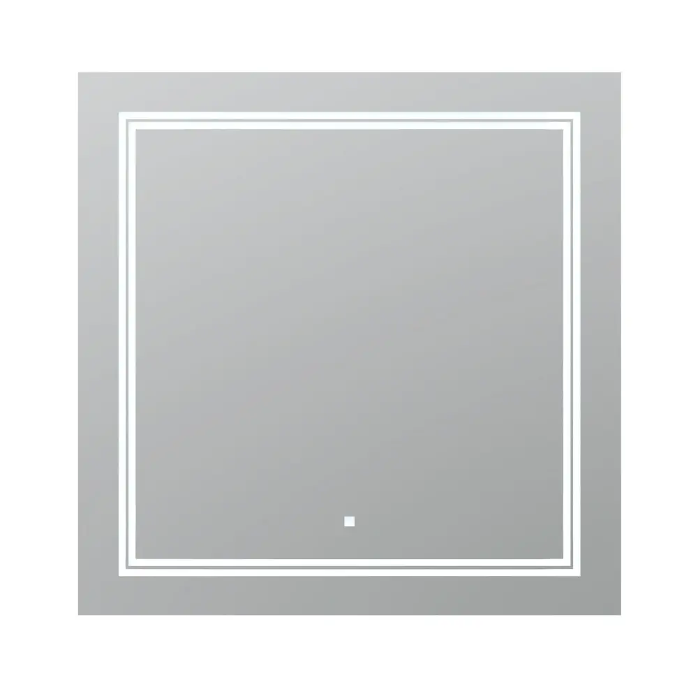 Aquadom SOHO 30x30 LED Lighted Bathroom Mirror | Rustproof & Easy Clean