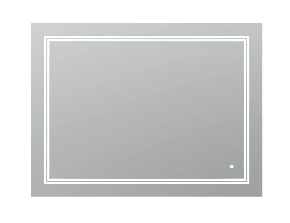 Aquadom SOHO 48x30 LED Lighted Bathroom Mirror Non-Slip Base | 5-Year Warranty