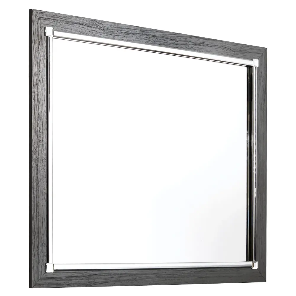 Diamond Modern Furniture Unique Design Lodanna Dresser Mirror B214-36