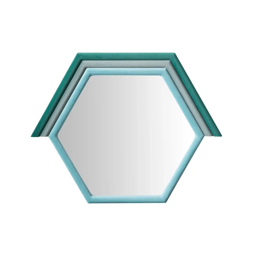 Lally Aqua Soft pile Prism Wall Mirror