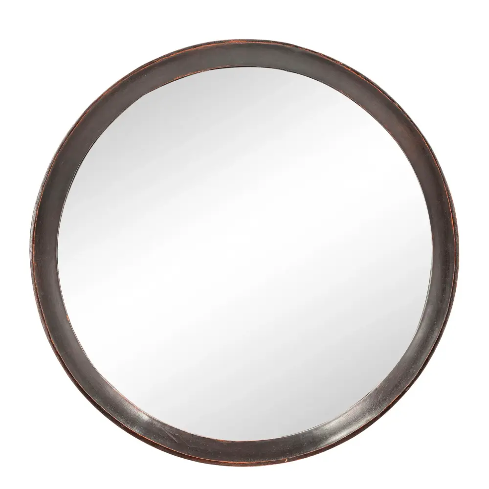Transitional Decor Style Wall Mirror Decor Frame Bathroom Non-Slip Base | 5-Year Warranty