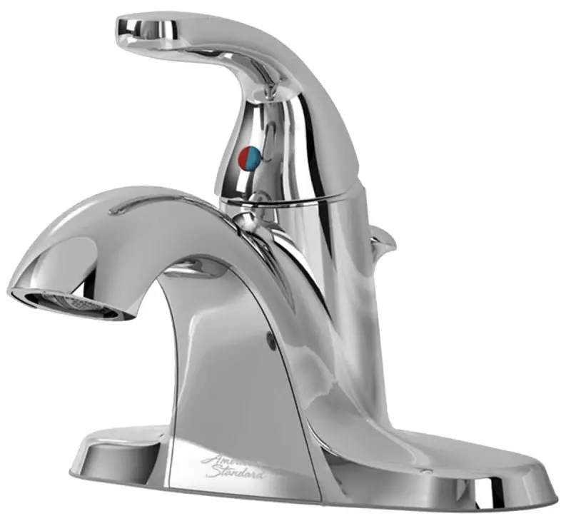 American Standard Cadet Suite 9091110.002 Series Centerset Bath Faucet, Mid Arc Spout, Polished Chrome, 4-1/4 , All-metal