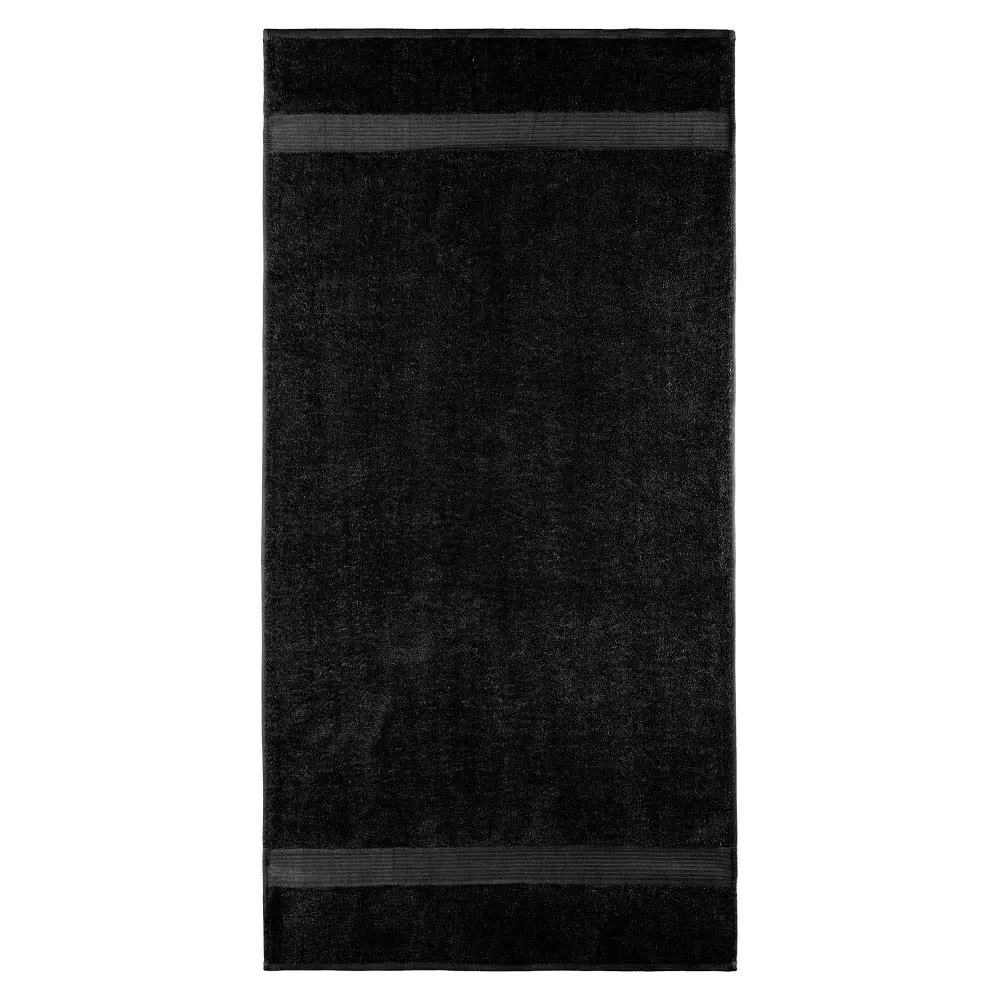 Bath Towel, 25'' x 50'' jet-black