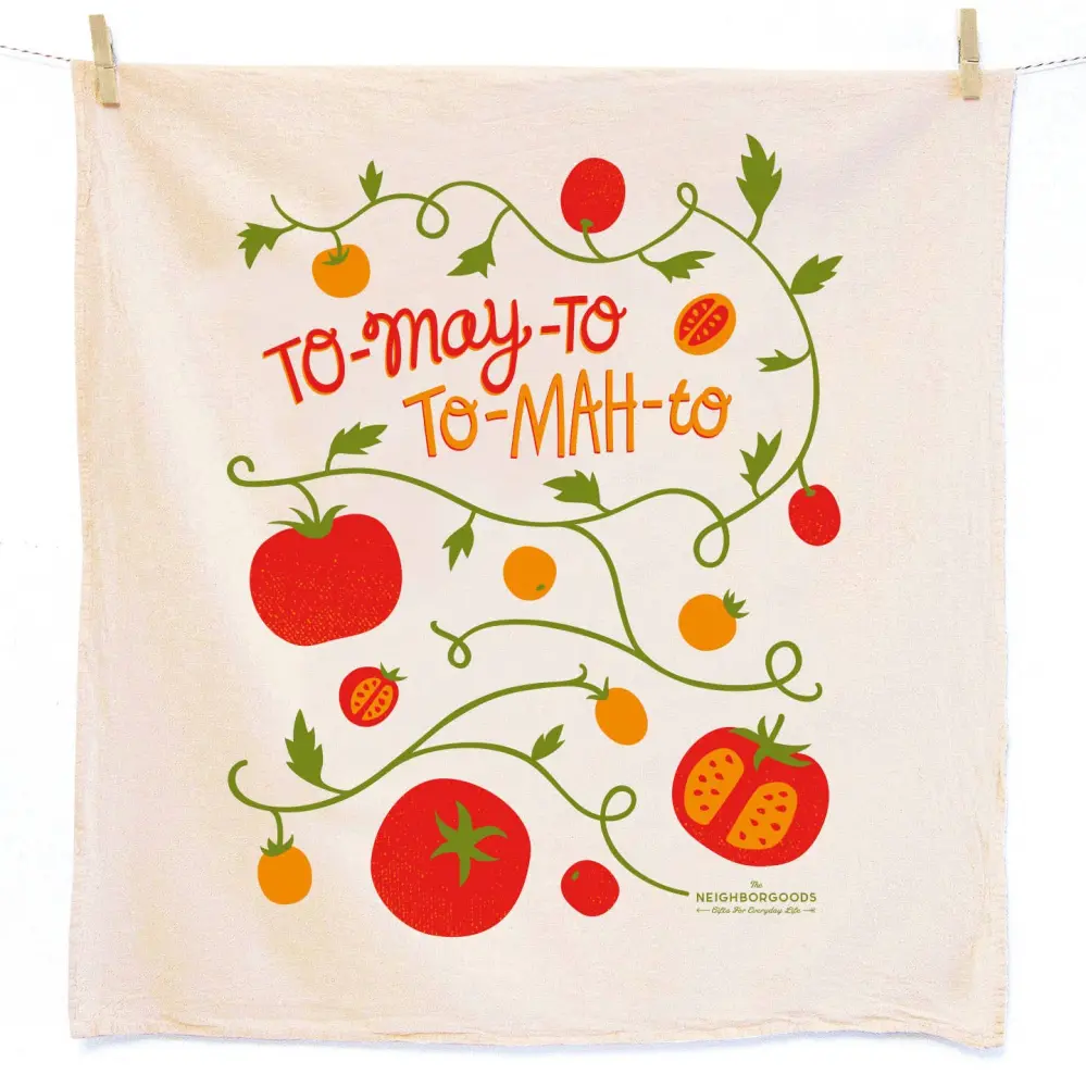 Luxury Hotel Quality Tomato Dish Towel