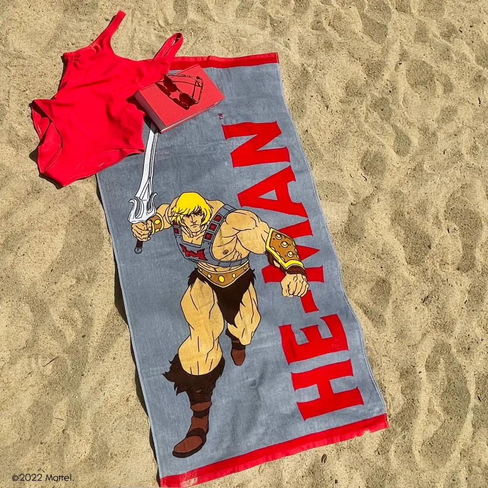 Premium Egyptian Cotton *He-Man Beach Towel