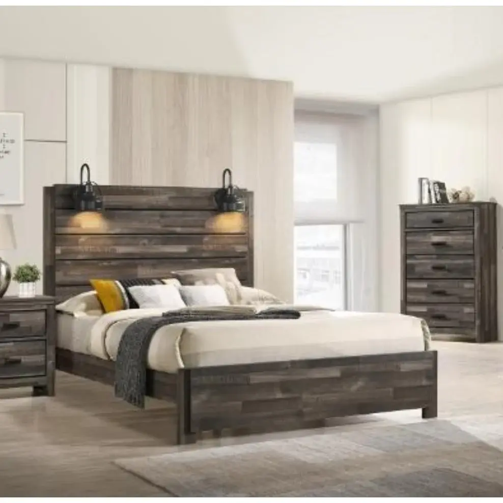 Diamond Modern Furniture CM Carter King Panel Bed B6800-K-BED