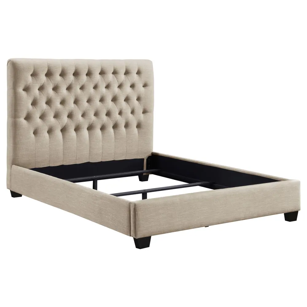 Diamond Modern Furniture COA Chloe Full Upholstered Platform Bed 300007F