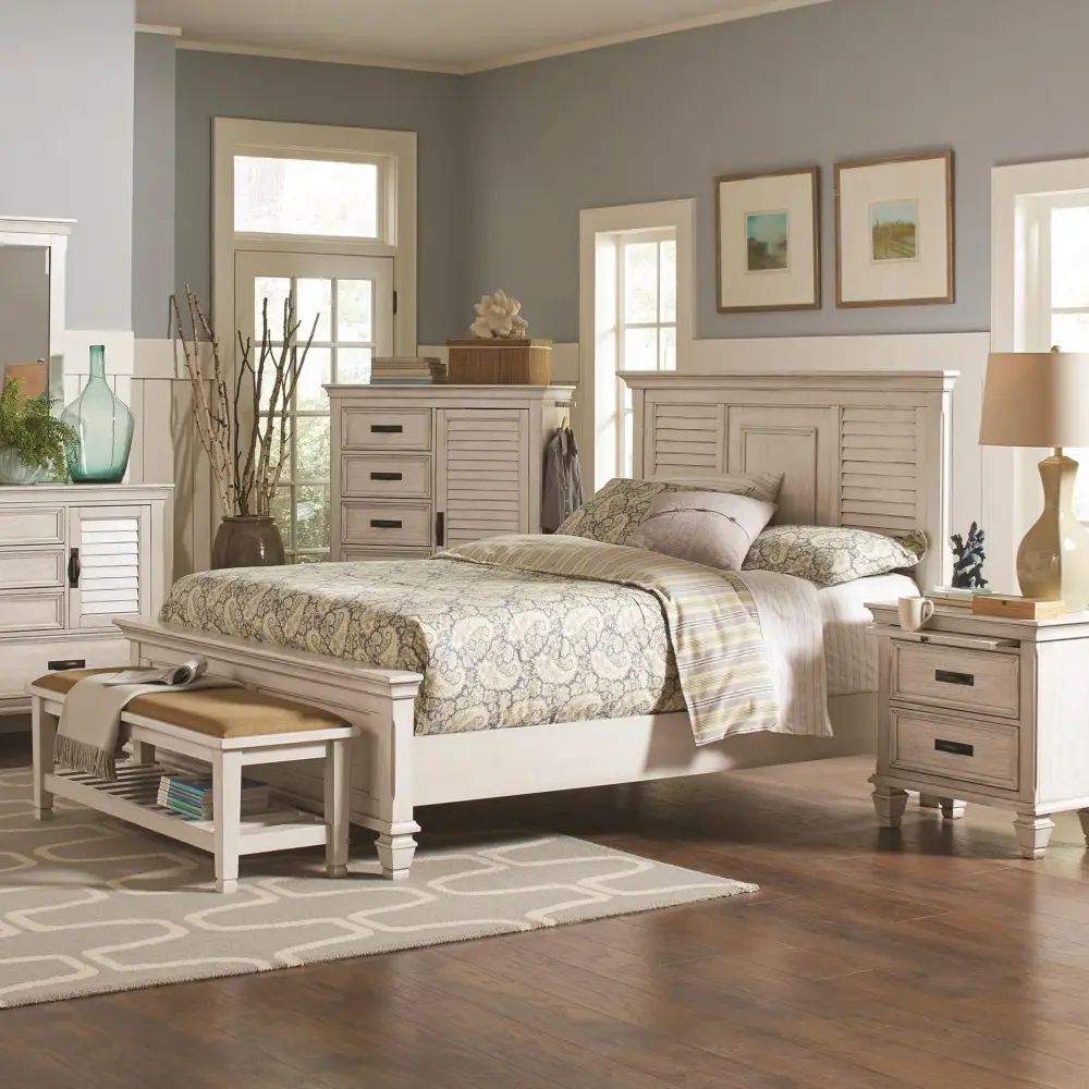 Diamond Modern Furniture COA Franco Queen Panel Bed 205331Q