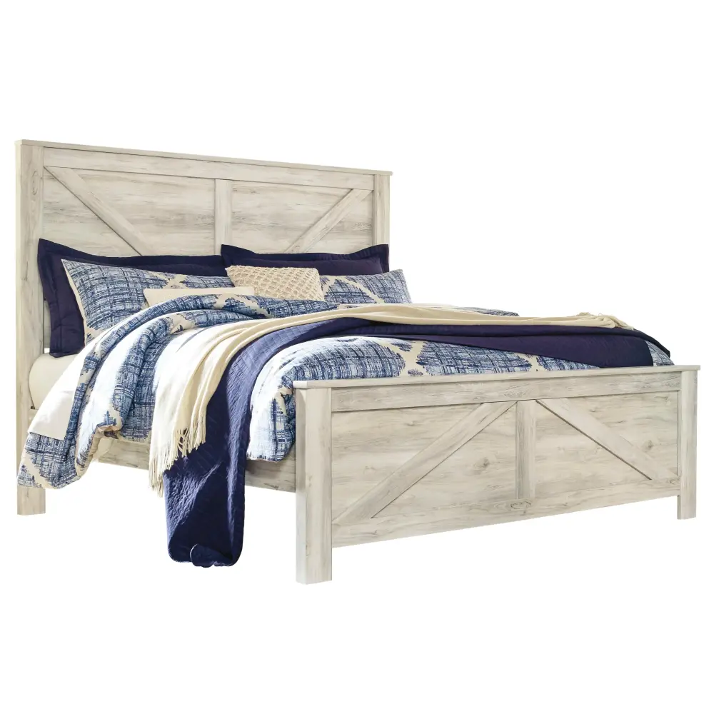 Diamond Modern Furniture Exclusive Design Bellaby King Panel Bed B331-158/B331-156/B331-197