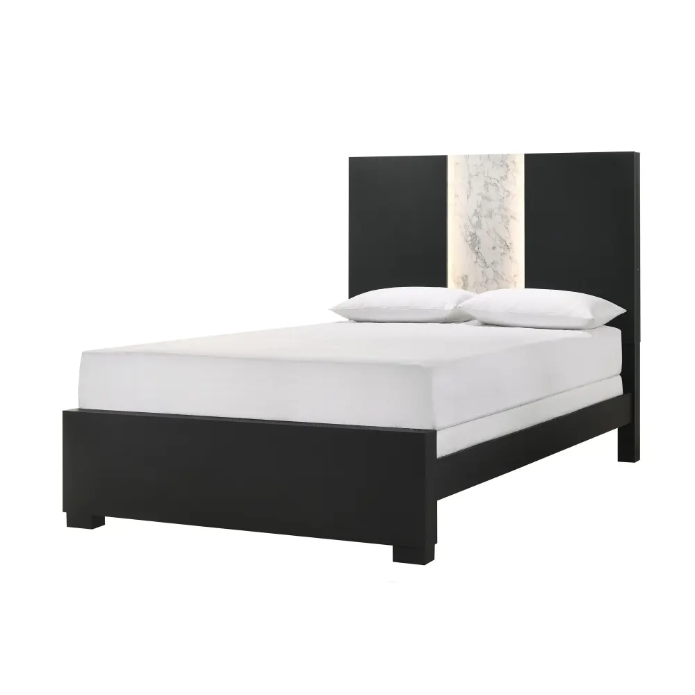 Diamond Modern Furniture CM Rangley Queen Panel Bed B6835-Q-FB/B6835-Q-HB/B6835-KQ-RAIL