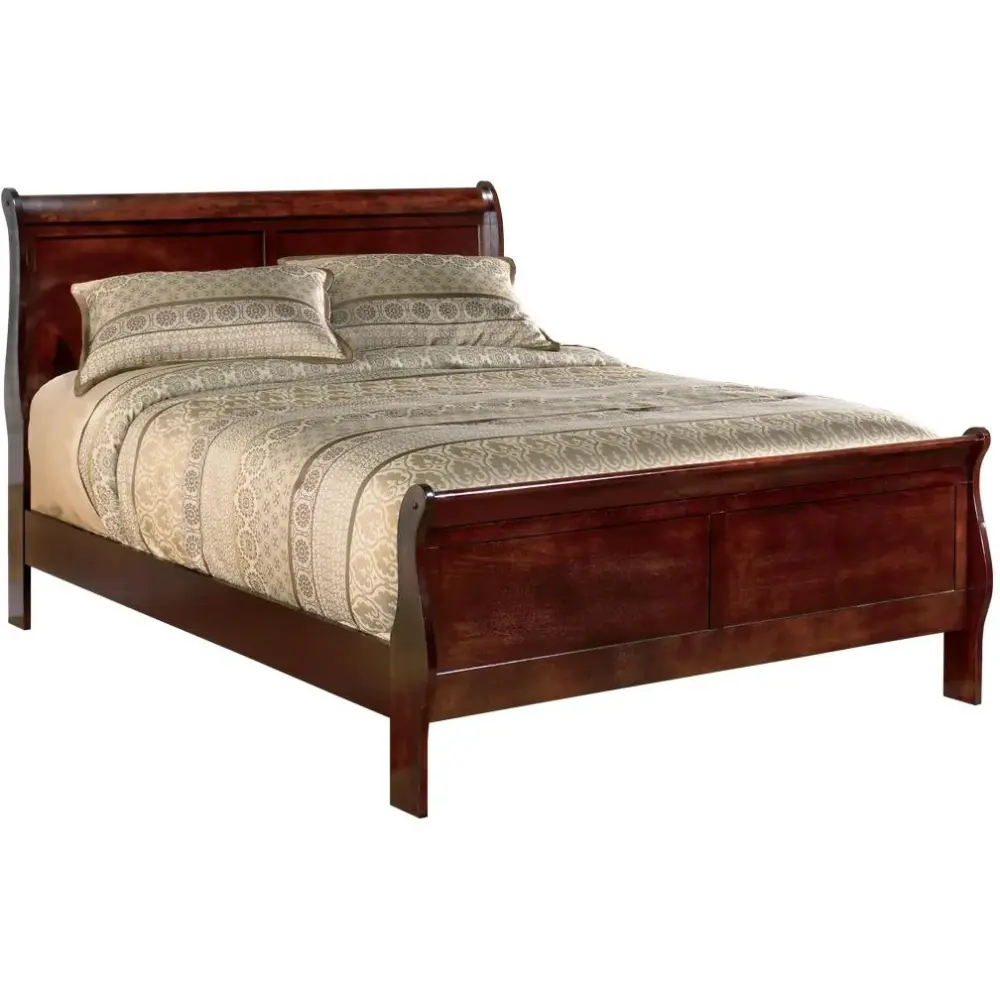 Diamond Modern Furniture Exclusive Design Alisdair Queen Sleigh Bed B376-81/B376-96