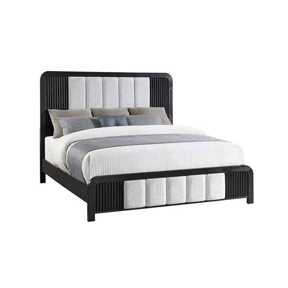 Beverly - 5 Piece Bedroom Adjust Fluted Detailing