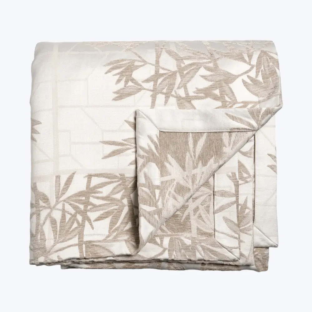 Bamboo Coverlet Taupe