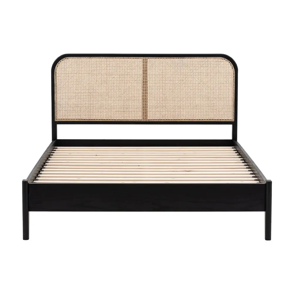 Breathable Bamboo Sawyer King Size Bed - Black & Unadulterated