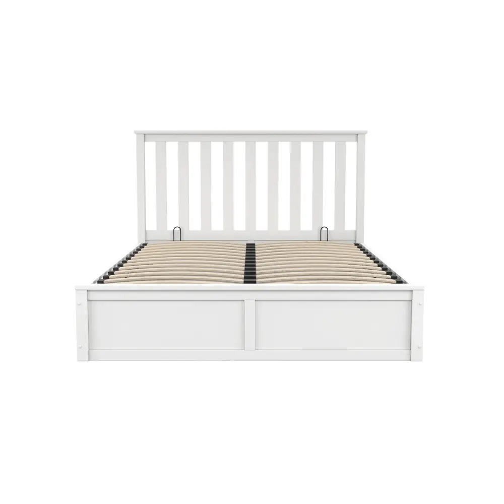 Canterbury King Size Bed - Snow