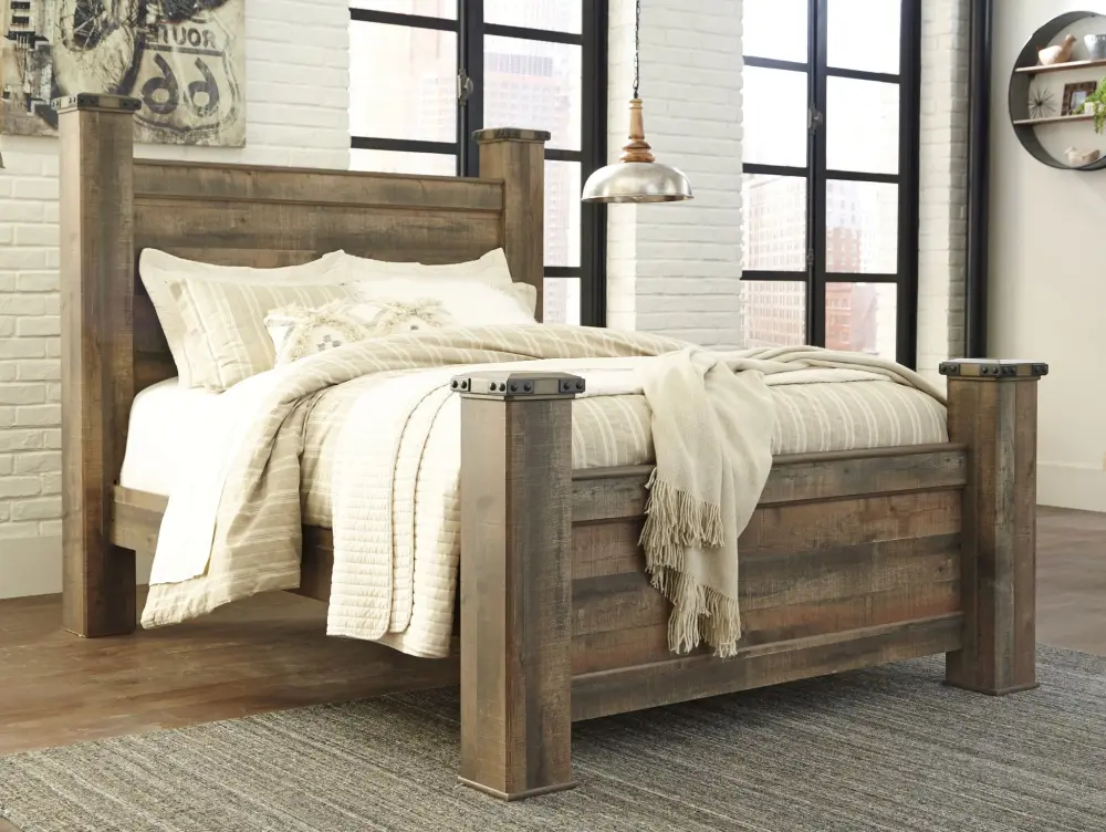 Deep Pocket Trinell - Poster Bed