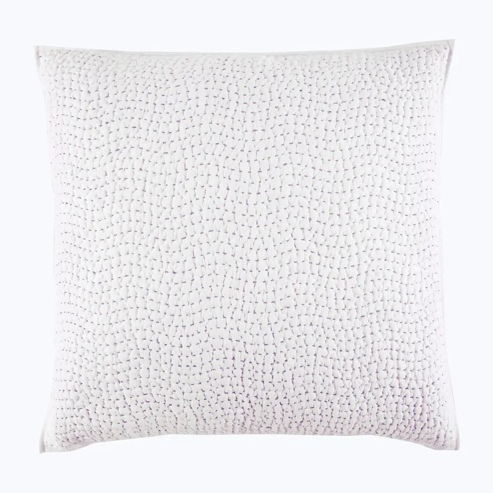 Hand Stitched Sham from Belgian Linen